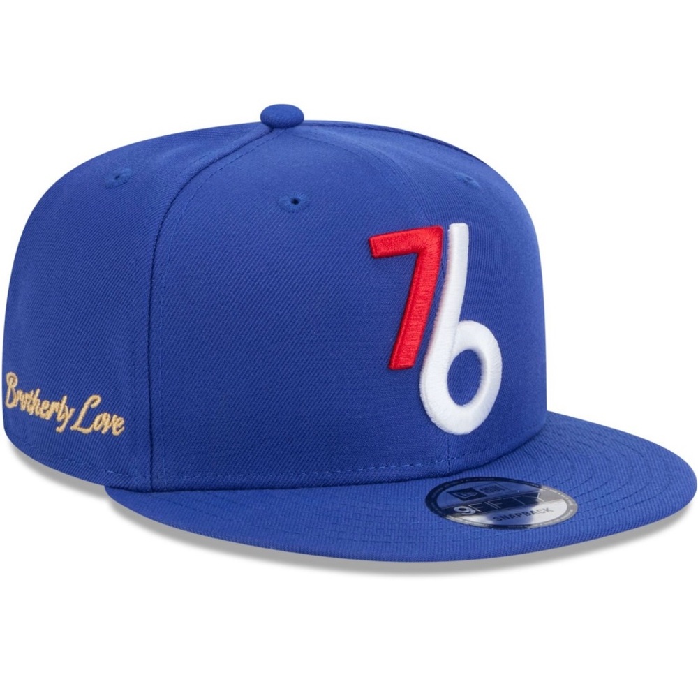 New Era Philadelphia 76ERS 9FIFTY “Brotherly Love”  Embroidered SnapBack